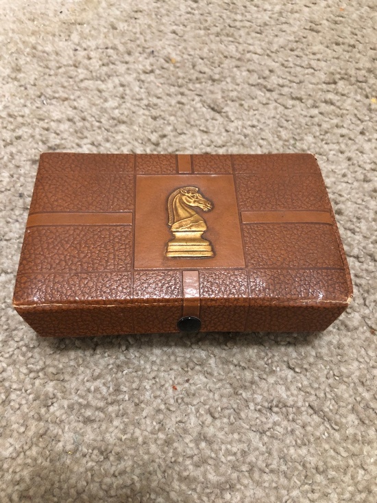 Chessmen Other - vintage chess set plastic 1945